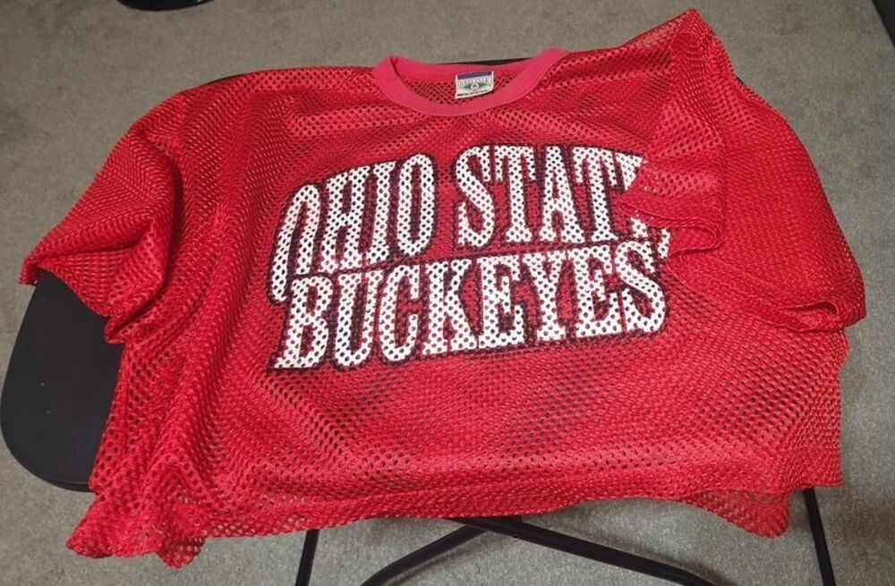 Red Oak brand Ohio State Buckeyes Fan, mesh jersey size Large